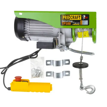 Електричний тельфер Procraft 250/500 кг (TP500) TP500 фото